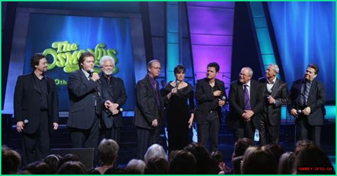 How Many Osmonds Are There? They Are One of Hollywood's Largest Clans
