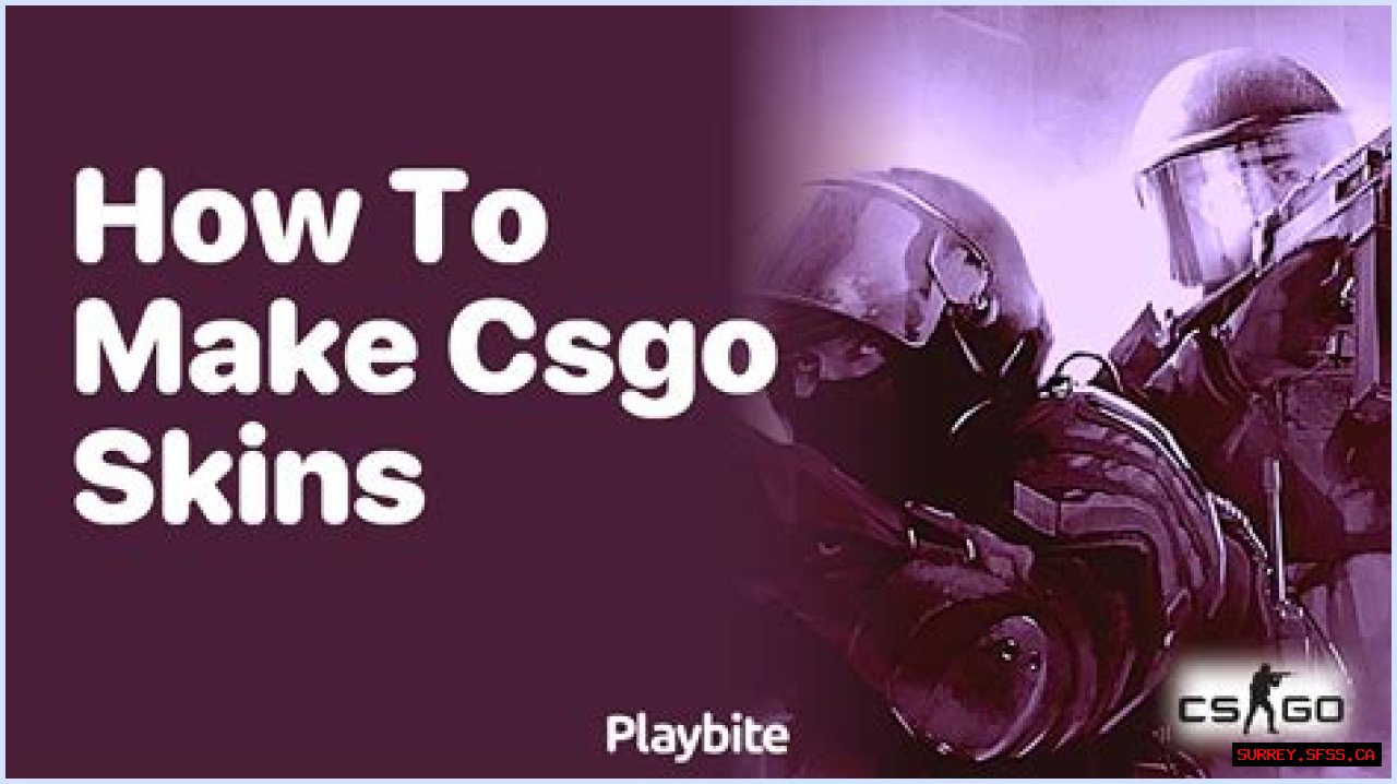 How to make csgo skins