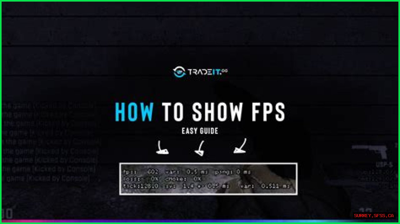 How to show fps in csgo