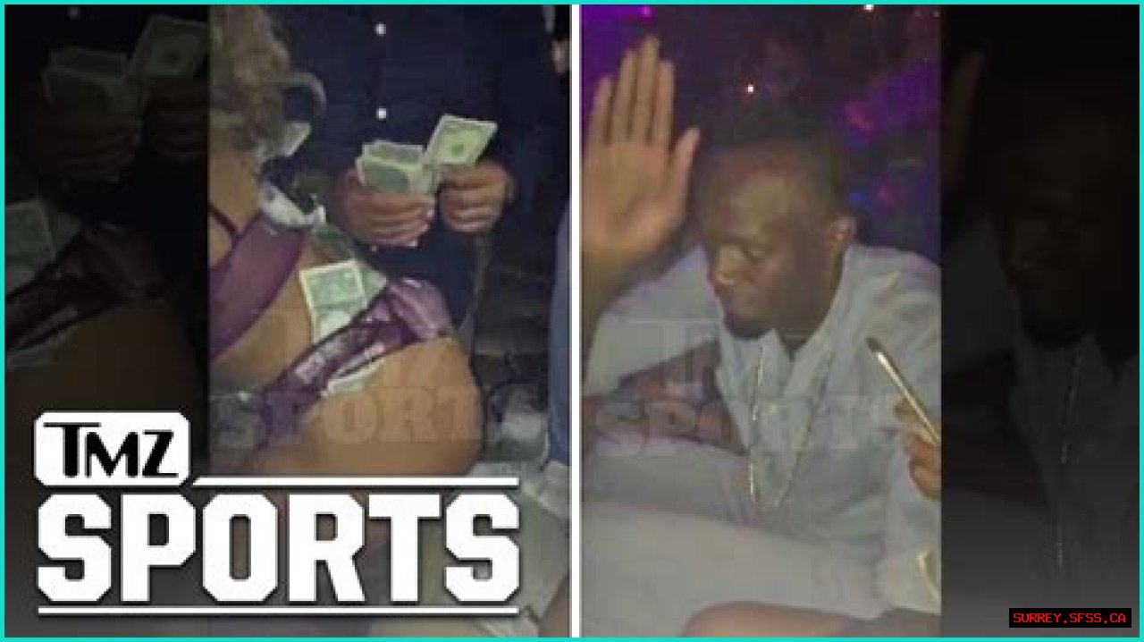 Usain Bolt -- Slappin' Dat Ass ... At Miami Nightclub (VIDEO)