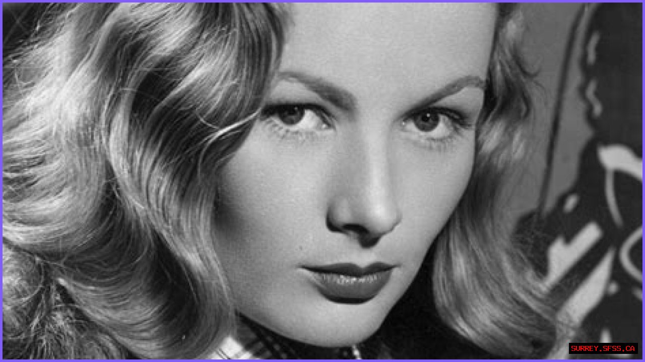 What Was The Last Film Veronica Lake Appeared In Before She Died?